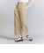 コットンギャバ タックパンツ