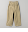 コットンギャバ タックパンツ