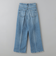 ＜upper hights＞THE SISTER ワイドストレート デニムパンツ