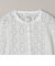 ＜ASTRAET＞レース ヘンリーネック カットソー