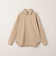＜ASTRAET＞コットン ツイル ネクタイシャツ