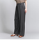 フロントタック ワイドパンツ
