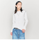 ＜ASTRAET＞ステッチ リブ クルーネックニット UNISEX