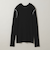 ＜ASTRAET＞ステッチ リブ クルーネックニット UNISEX