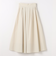 タック フレア スカート