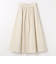 タック フレア スカート
