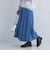タック フレア スカート