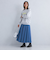 タック フレア スカート