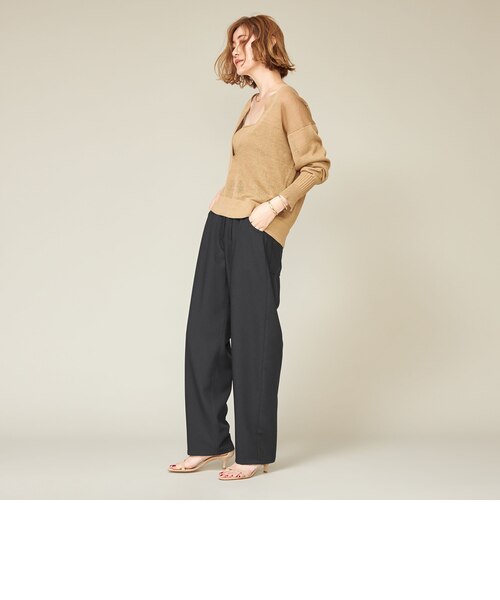 conte＞ラウンドシルエットパンツ｜ユナイテッドアローズ アウトレット