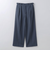 ＜6(ROKU)＞タック オーバー パンツ