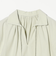 コットンリネン スキッパー ブラウス