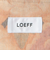 ＜LOEFF＞フラグメント フラワー コート