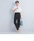 ライト カチリラ ストレート パンツ -ウォッシャブル・ストレッチ・防シワ・接触冷感-