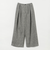 ＜ASTRAET＞スラブ タック ワイドパンツ