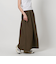 ギャザーフレア ロングスカート