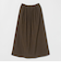 ギャザーフレア ロングスカート