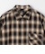 ＜GLR or＞オンブレ チェック ジップ 長袖 シャツ