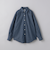 デニムライク シャツ