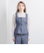 デニムライク ベスト