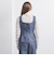 デニムライク ベスト