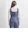 デニムライク ベスト