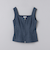 デニムライク ベスト