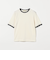 リブ バイカラーパイピング Tシャツ