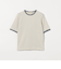 リブ バイカラーパイピング Tシャツ