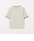 リブ バイカラーパイピング Tシャツ