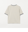 リブ バイカラーパイピング Tシャツ