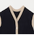 ミニマル 2WAY ニットベスト