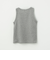 ＜EMMEL REFINES＞EM シャーリング ジャカード タンクトップ