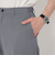 ウォッシャブルトロ ストライプ パンツ ―ストレッチ―