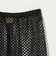 メッシュ スパングル スカート