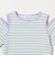 ボーダー 肩スリット Tシャツ / キッズ  100cm-130cm