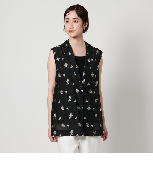 フラワージャガード シアー ミドル ベスト｜ユナイテッドアローズ