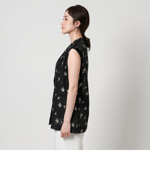 フラワージャガード シアー ミドル ベスト｜ユナイテッドアローズ