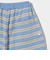 ミニ裏毛 ボーダー ショートパンツ / キッズ  140cm-160cm