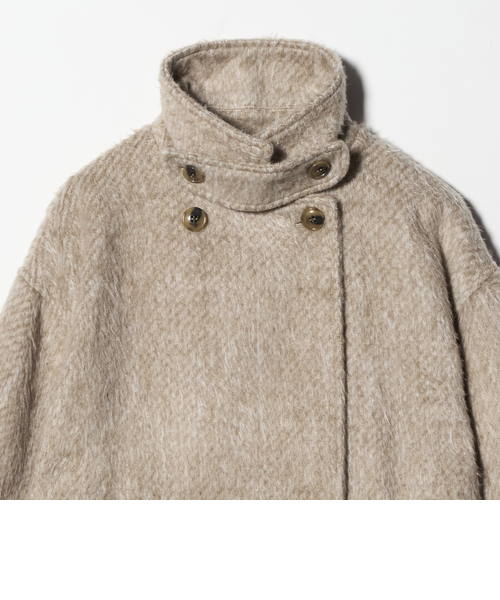 メランジ シャギー テーラードコート ＜A DAY IN THE LIFE