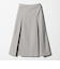 ニットメルトン タック フレアスカート ＜A DAY IN THE LIFE＞
