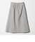 ニットメルトン タック フレアスカート ＜A DAY IN THE LIFE＞