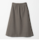 ニットメルトン タック フレアスカート ＜A DAY IN THE LIFE＞