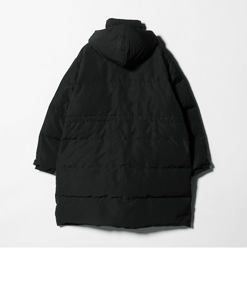 極美品✨ユナイテッドアローズ アデイインザライフ ロングダウンコート 38 黒 フード ロングダウンコート ＜A DAY IN THE LIFE＞｜ユナイテッド