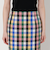 チェック タイトマキシ スカート