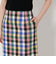 チェック タイトマキシ スカート