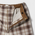 ＜6(ROKU)＞チェック ショートパンツ