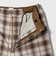 ＜6(ROKU)＞チェック ショートパンツ