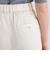 ［size SHORT/TALLあり］キチントボトムス タック スリム パンツ ホワイト