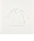 エアリー オープンカラー 五分袖 シャツ WHITE