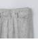 ＜6(ROKU)＞コットンレーヨン ネップ ベルト パンツ